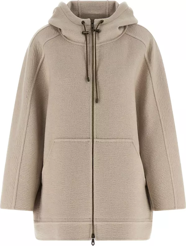 Beige Cashmere Coat