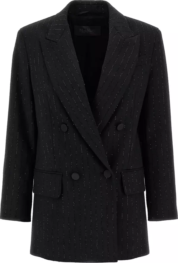 Black Virgin Wool Blazer