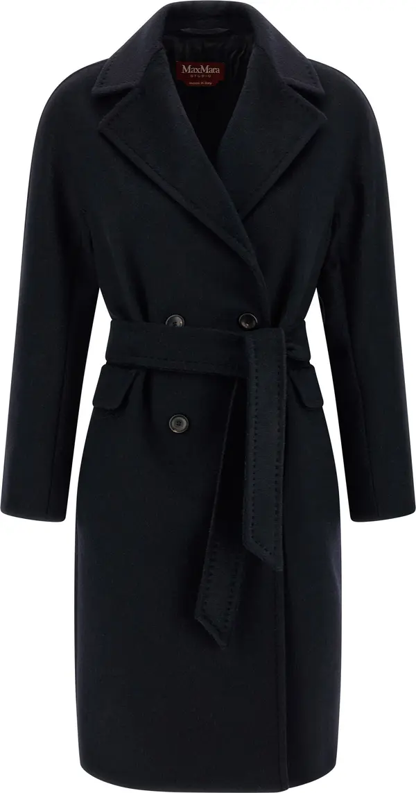 Blue Cashmere Coat
