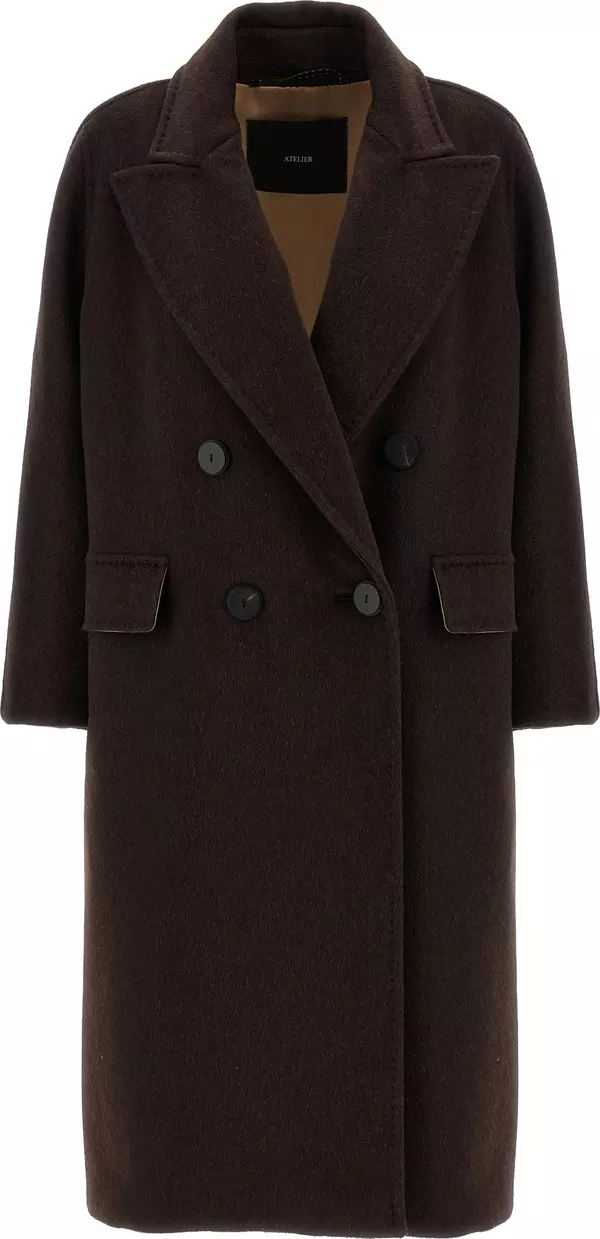 Brown Cashmere Coat