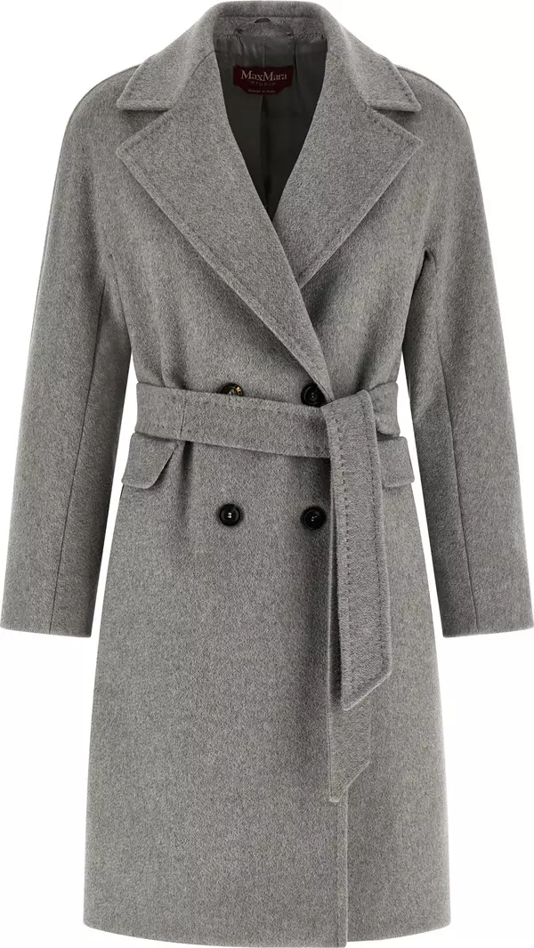 Gray Cashmere Coat