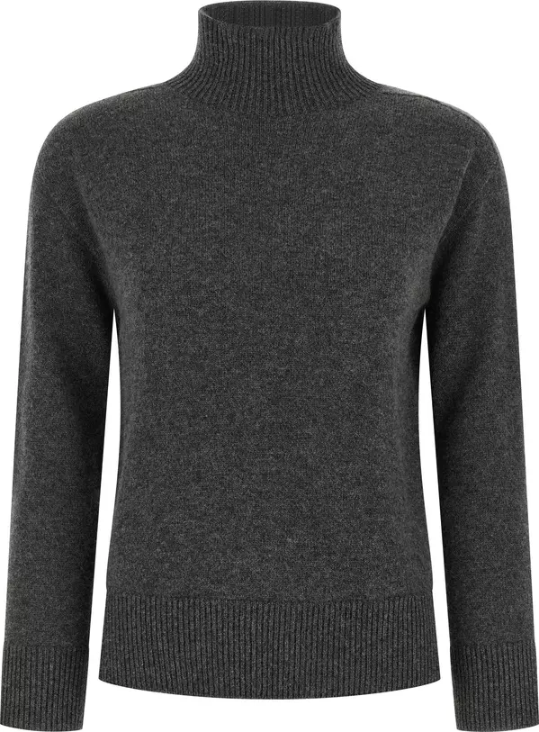 Gray Cashmere Cardigan