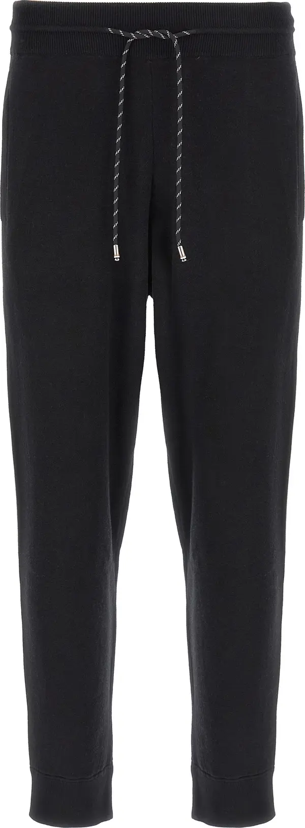 Black Cotton Joggers (Workout Pants)