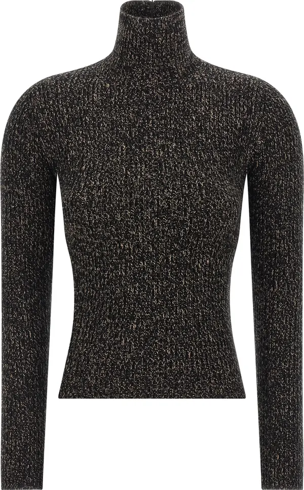Black Wool Cardigan