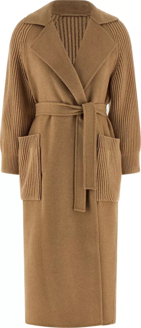 Beige Wool Coat