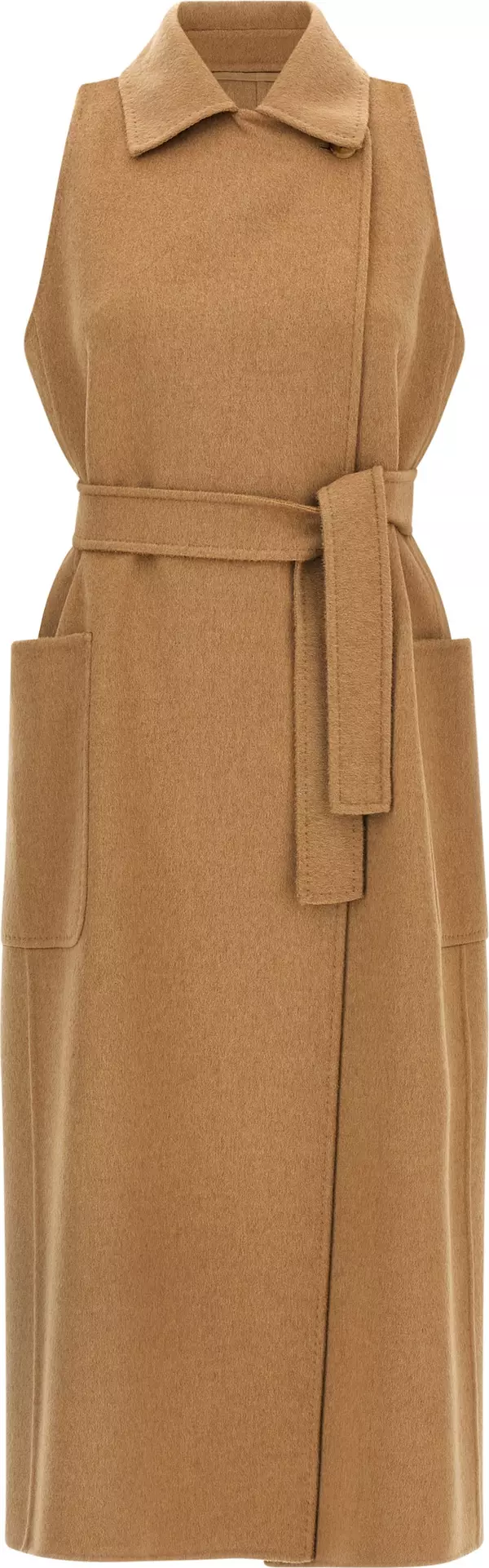 Beige Wool Coat