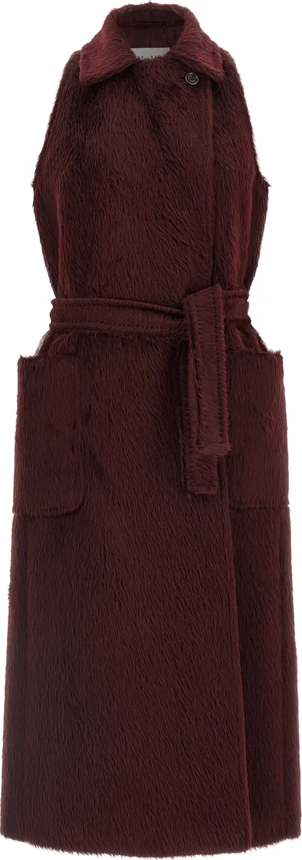 Bordeaux Wool Coat