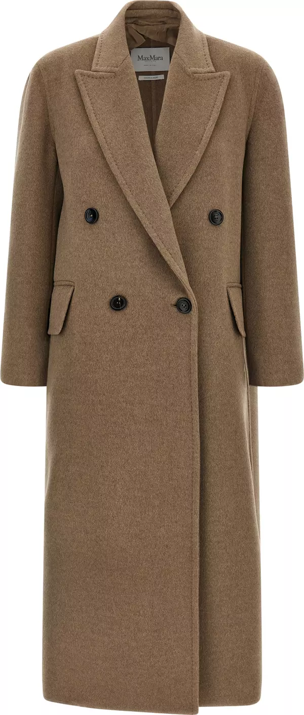 Beige Cashmere Coat