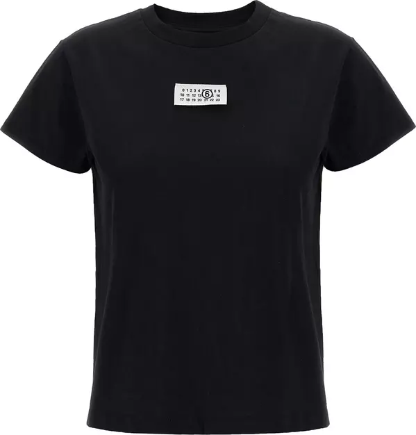 Black Cotton T-Shirt
