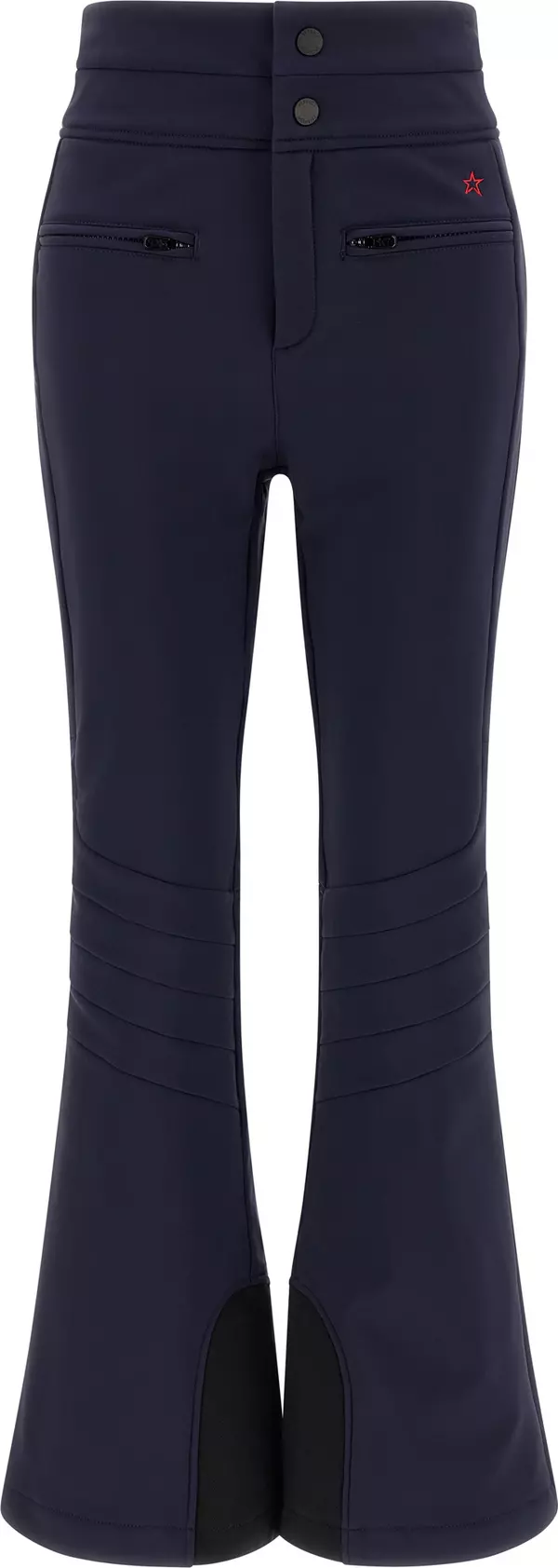 Blue Nylon Athletic Pants
