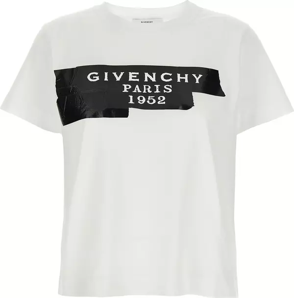 Bicolor Cotton T-Shirt