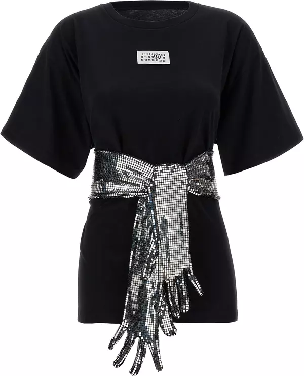 Black Cotton T-Shirt