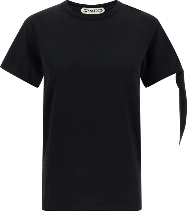 Black Cotton T-Shirt