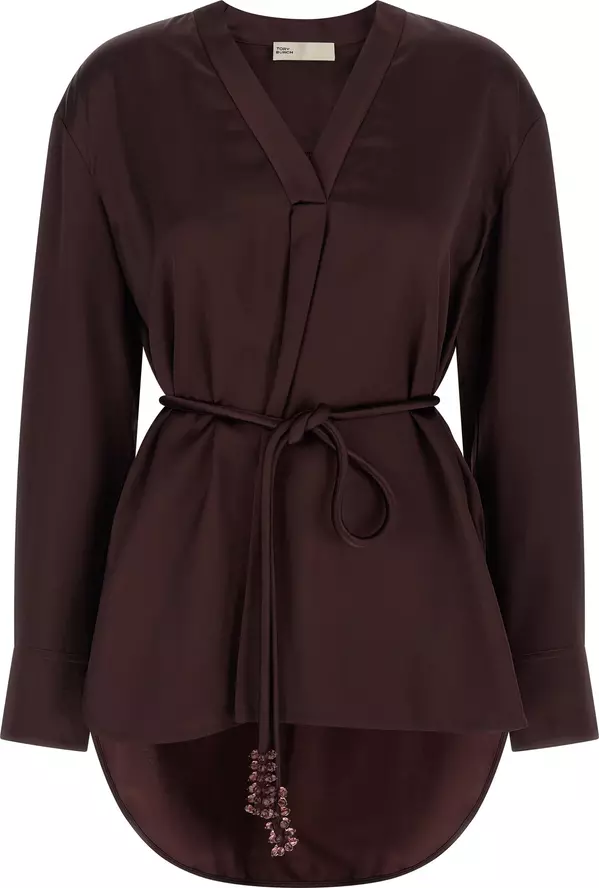 Bordeaux Viscose Blouse