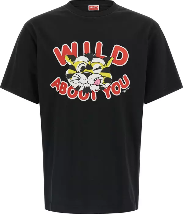 Black Cotton T-Shirt