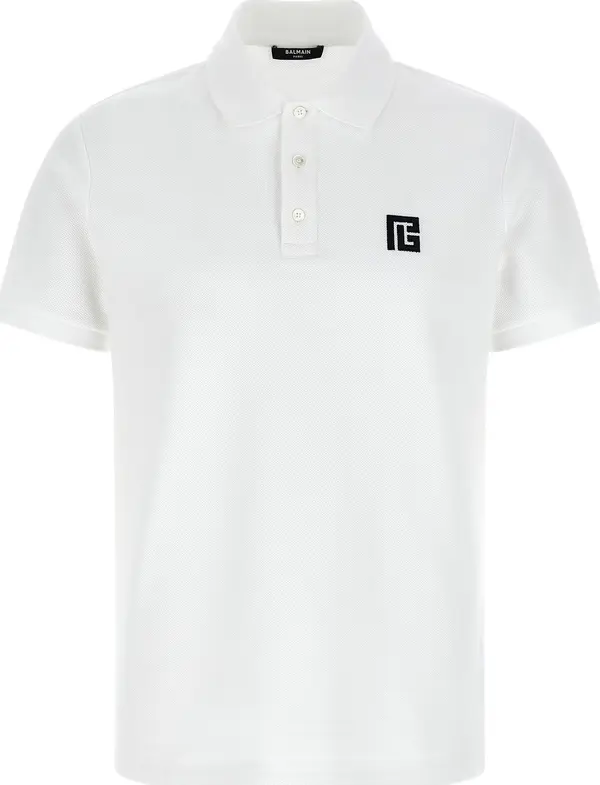 Bicolor Cotton Polo Shirt