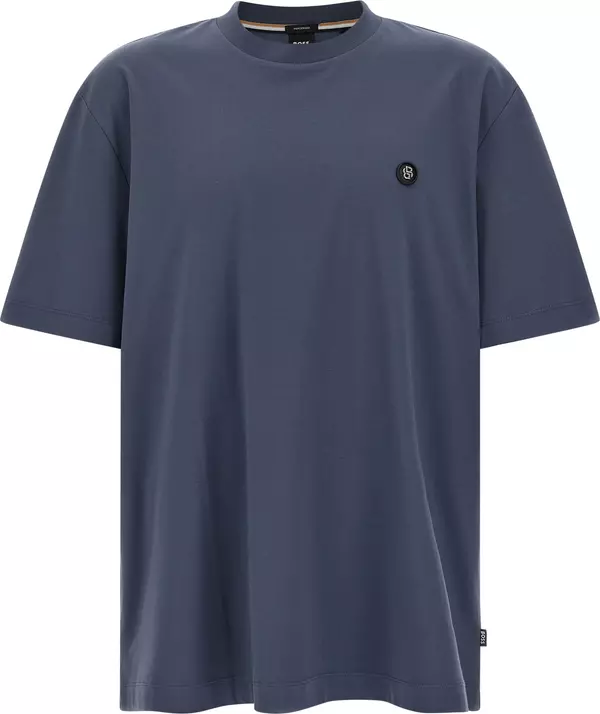 Blue Cotton T-Shirt