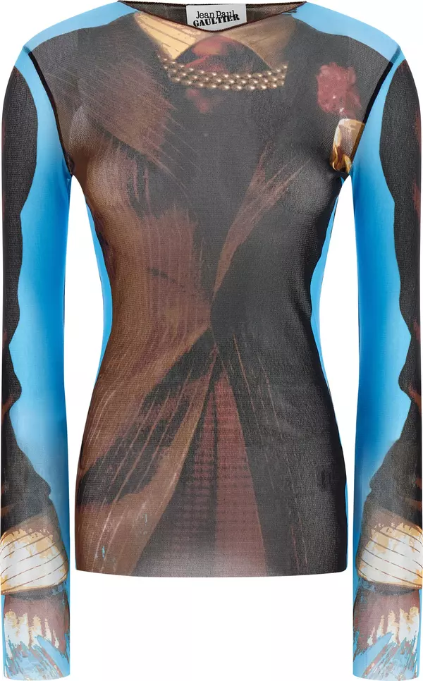 Multicolor Polyamide Dress Shirt
