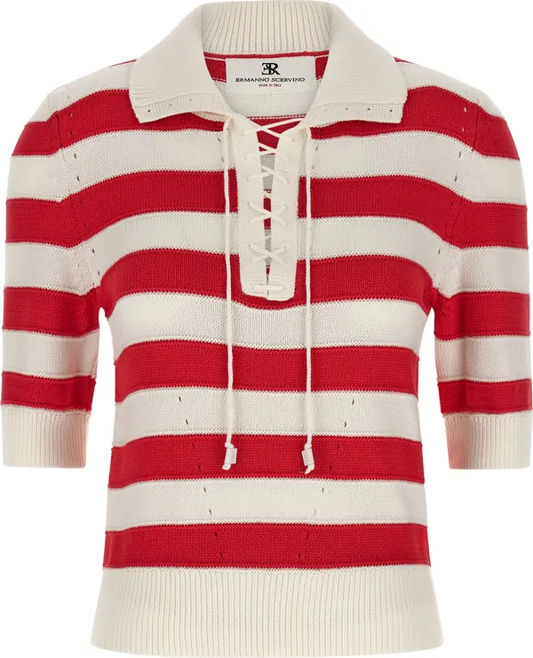 Multicolor Cotton Polo Shirt