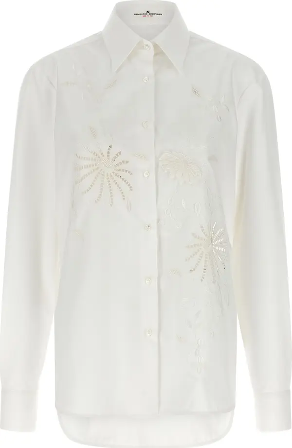 White Cotton Blouse