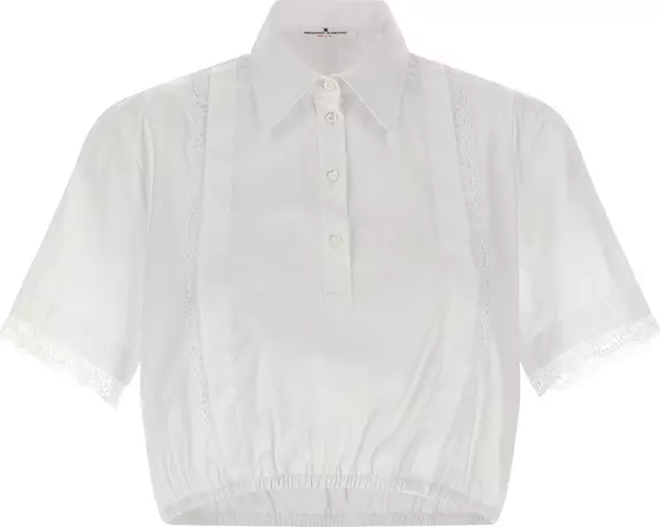 White Cotton Blouse
