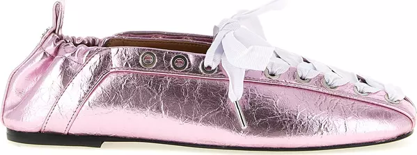 Multicolor Polyethylene Ballet Flats
