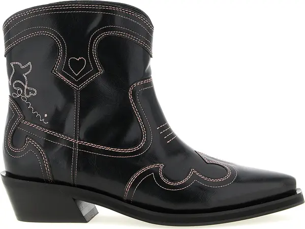 Black Polyethylene Chelsea Boots