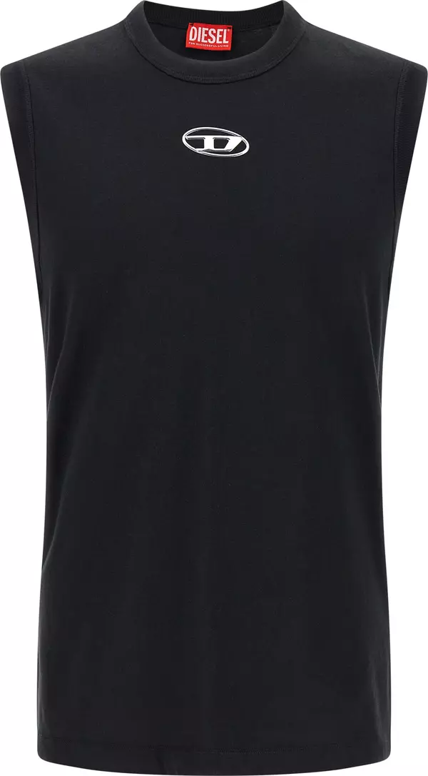 Black Cotton T-Shirt