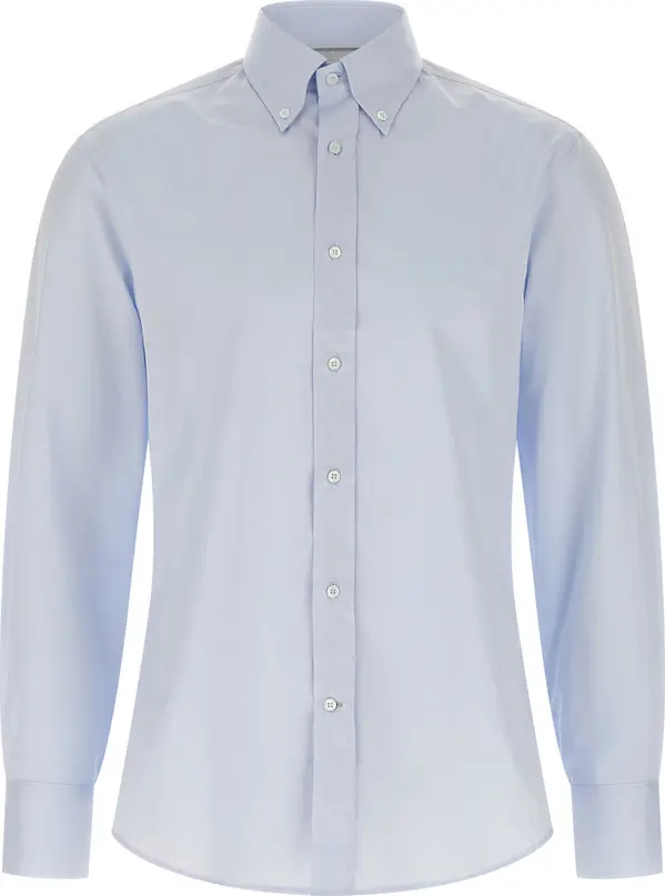 Blue Cotton Blouse