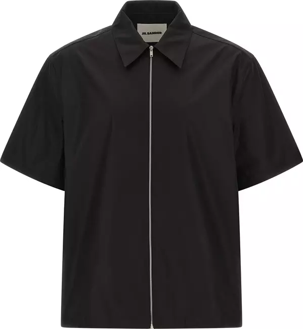Black Cotton Blouse
