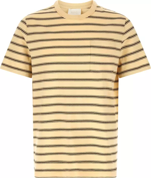 Beige Cotton T-Shirt