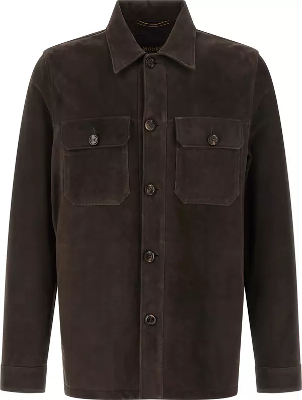 Brown Lamb Leather Leather Jacket