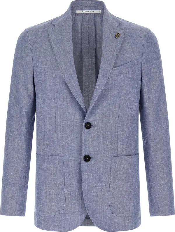 Blue Wool Blazer