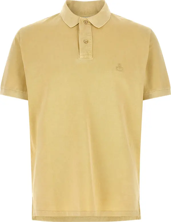 Bicolor Cotton Polo Shirt