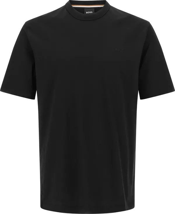 Black Cotton T-Shirt