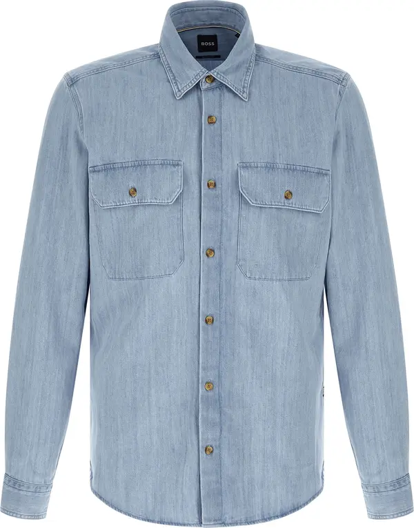 Blue Cotton Blouse