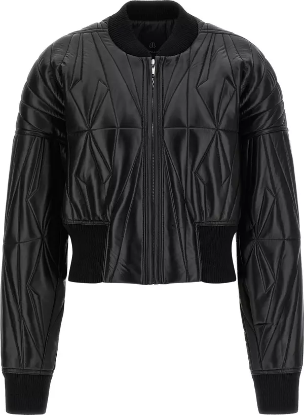 Black Lamb Leather Leather Jacket