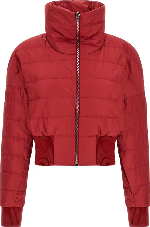 Multicolor Polyester Full-Length Jacket