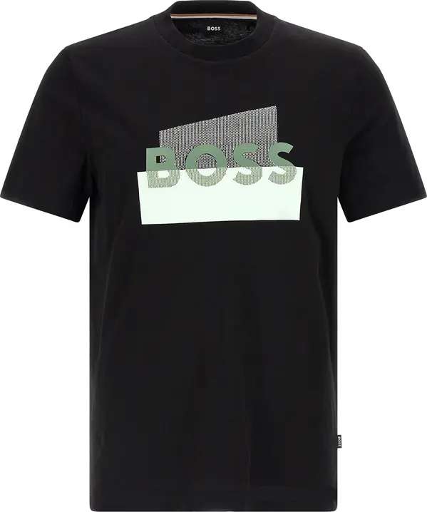 Black Cotton T-Shirt