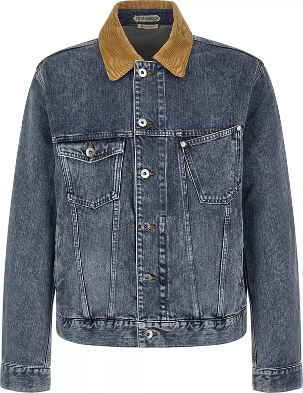 Blue Cotton Denim Jacket