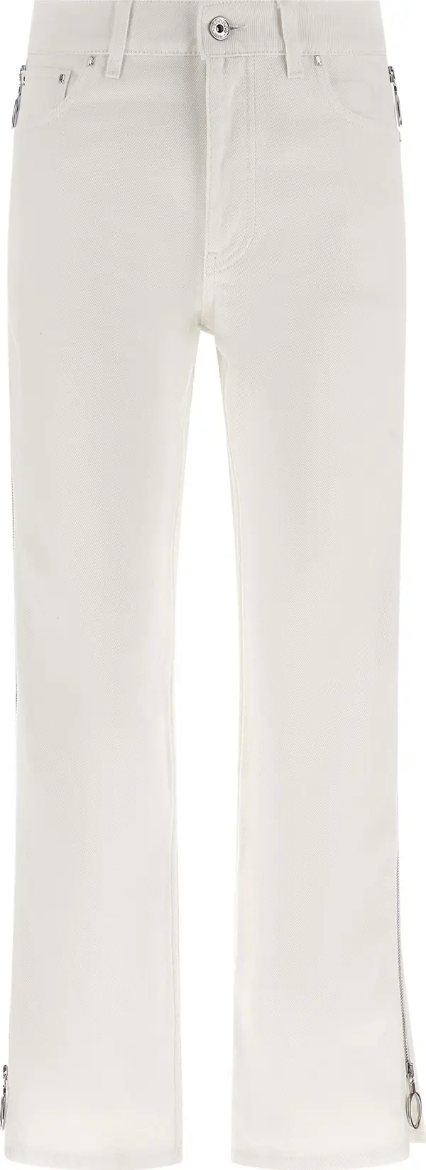 White Cotton Jeans Denim