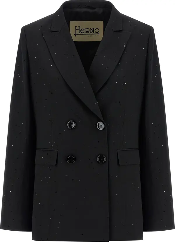 Black Viscose Blazer