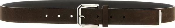 Brown Bull Skin Regular Belt