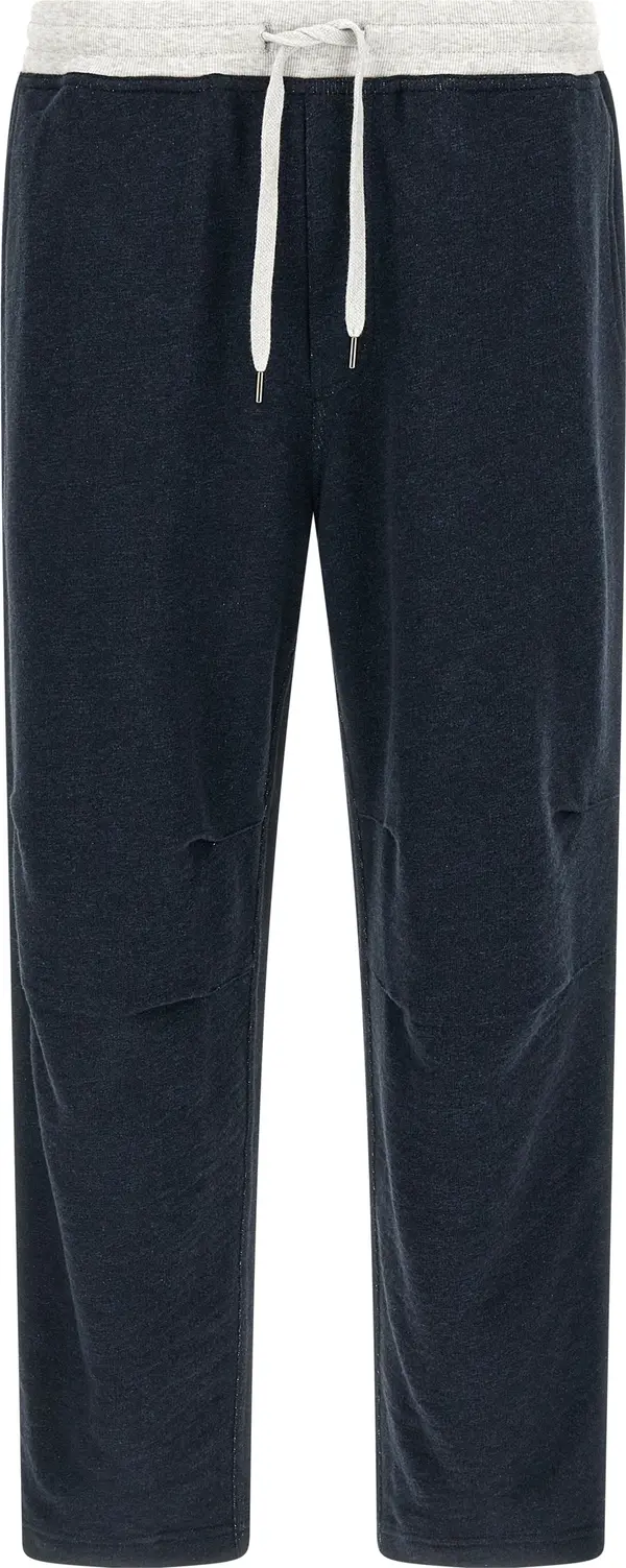 Blue Cotton Joggers (Workout Pants)