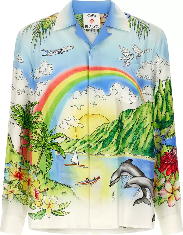 Multicolor Silk Blouse