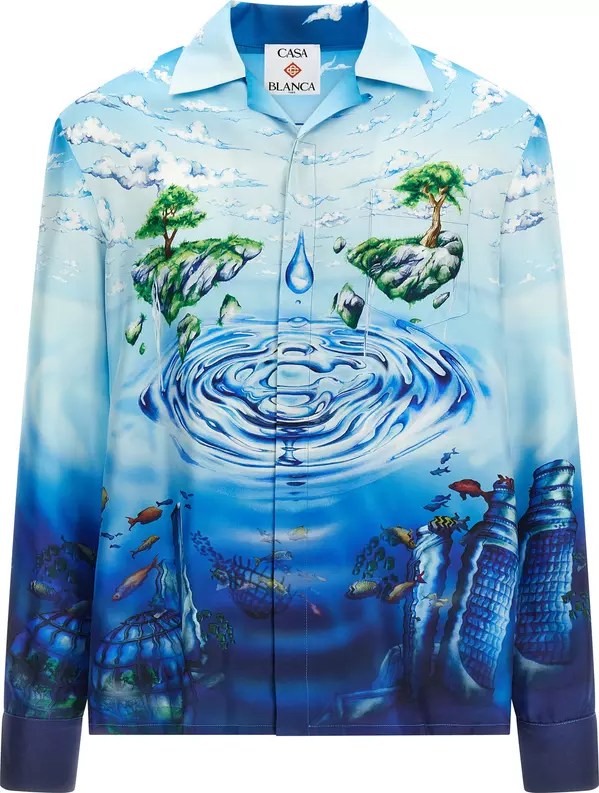 Multicolor Silk Blouse