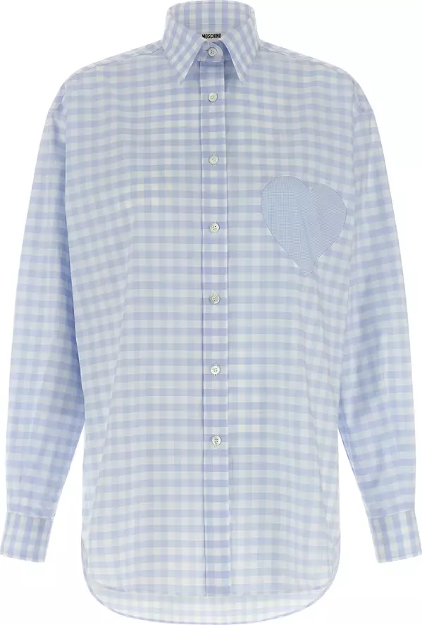 Blue Cotton Blouse