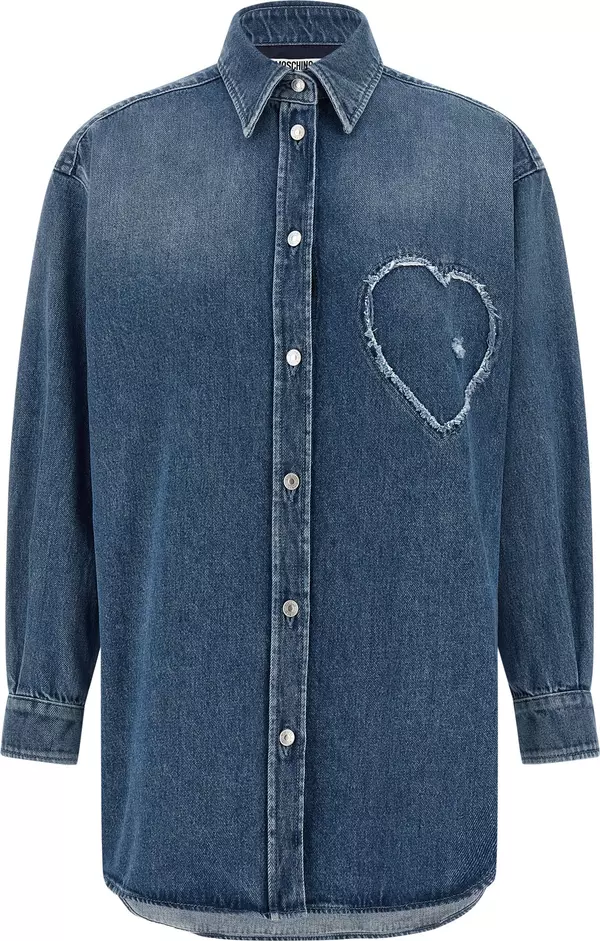 Blue Cotton Blouse