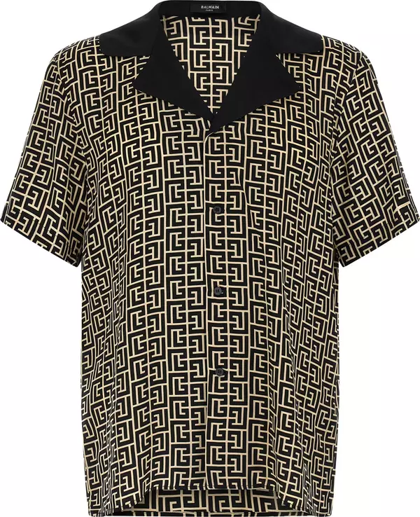 Bicolor Viscose Blouse