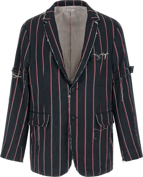 Blue Silk Blazer